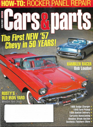 CARS & PARTS 2008 JAN - ROCKER PANELS, RAMBLER RACER, '66 CHARGER, '40 FORD P/U